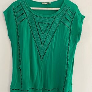Skies Are Blue /Stitch Fix small green top